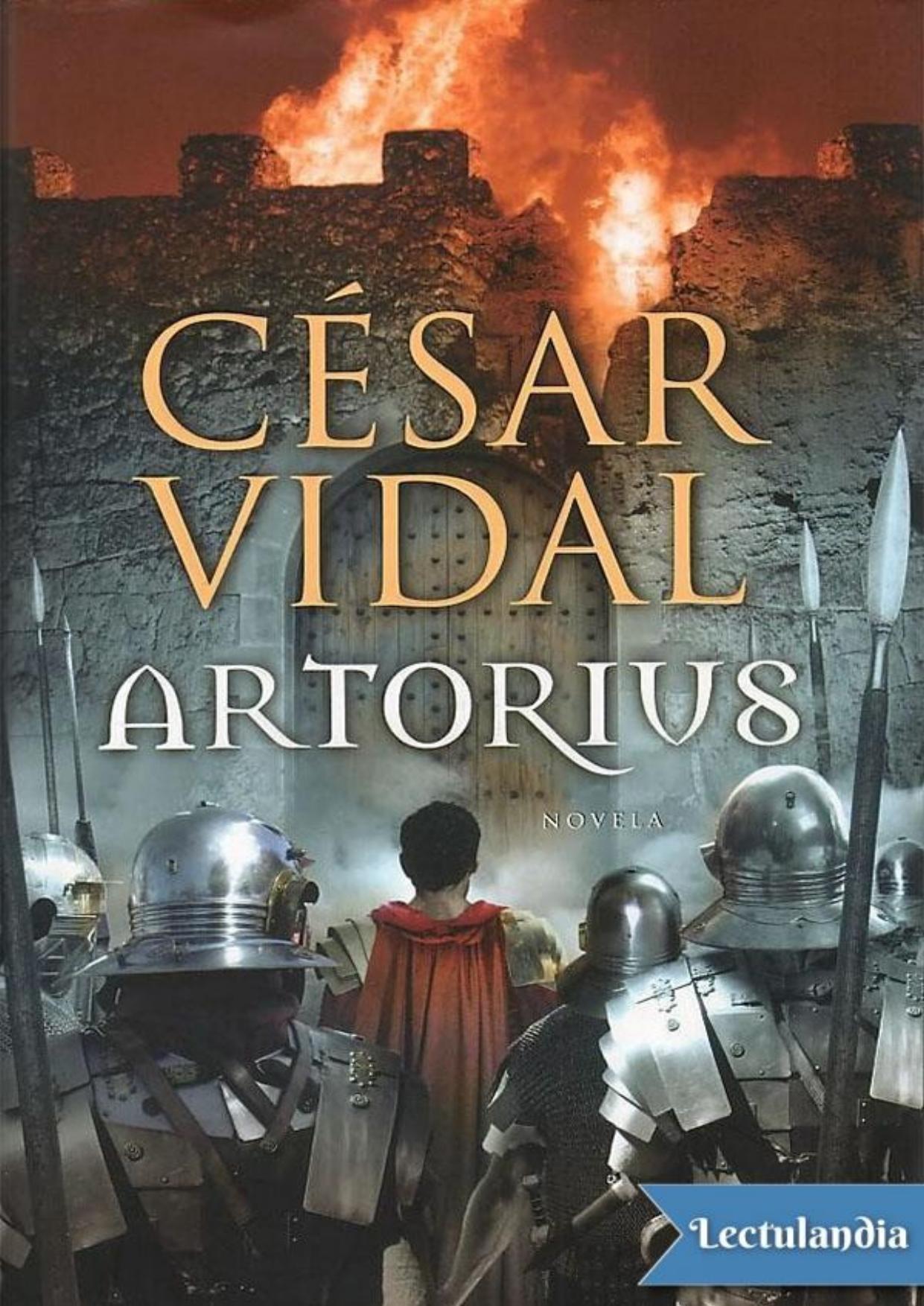 Artorius de César Vidal, portada del libro