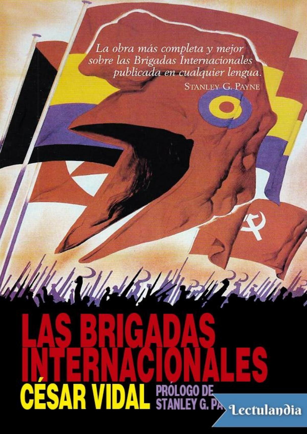 Las brigadas internacionales de César Vidal, portada del libro