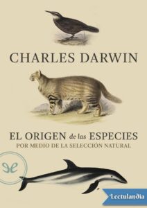 Portada de El origen de las especies por medio de la selección natural