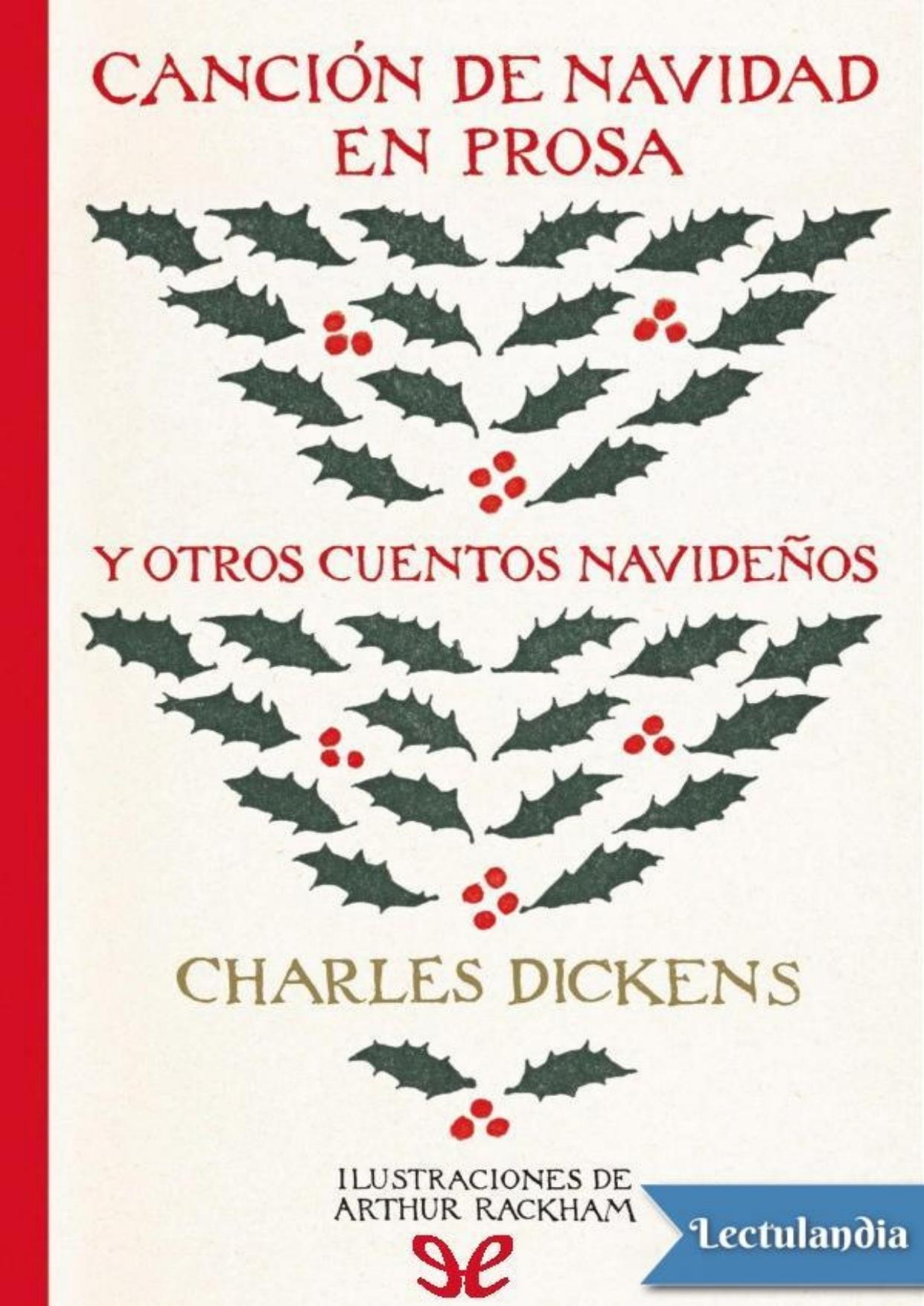 Canción de Navidad en prosa y otros cuentos navideños de Thierry Geffrotin, portada del libro