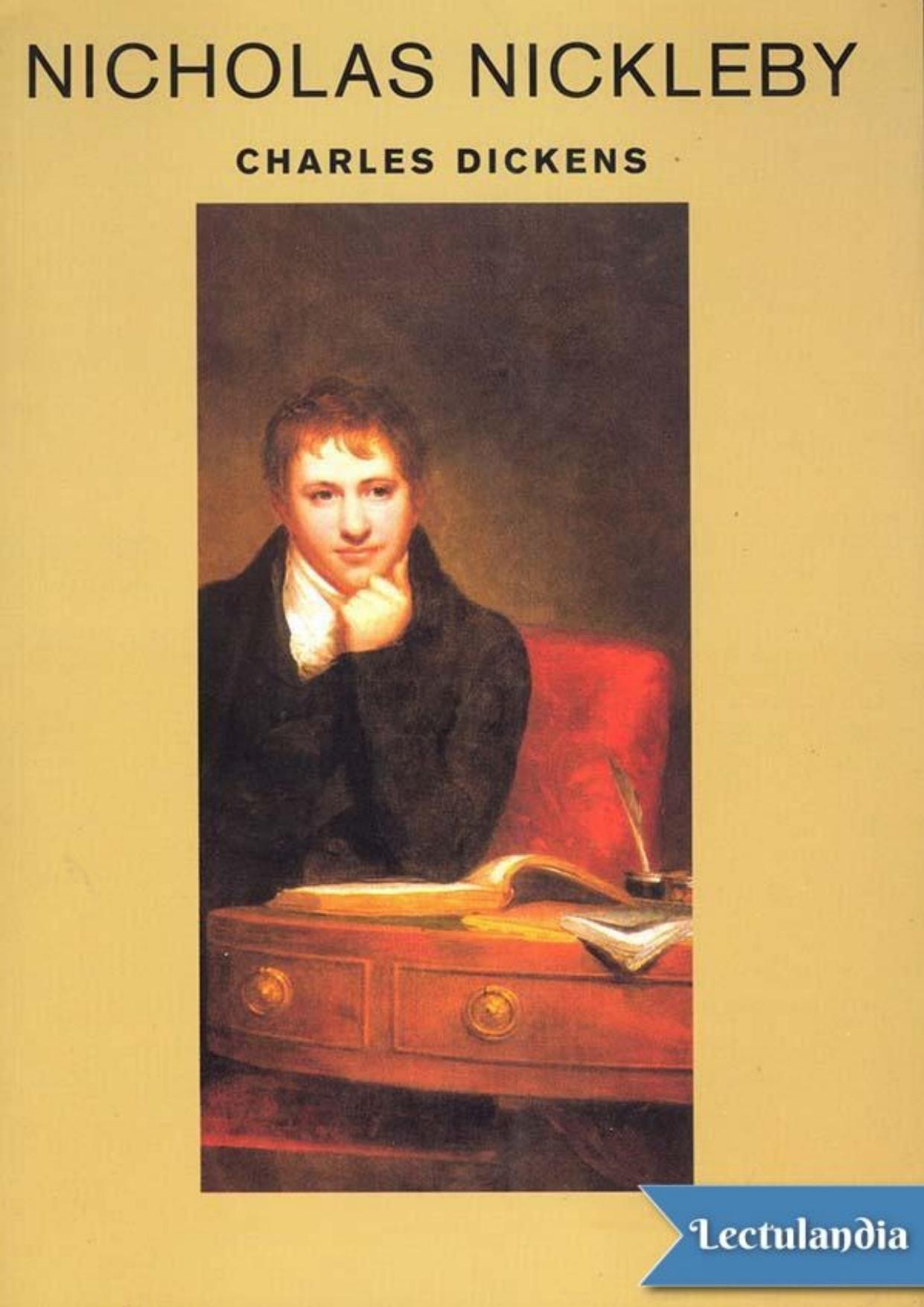 Nicholas Nickleby de Charles Dickens, portada del libro
