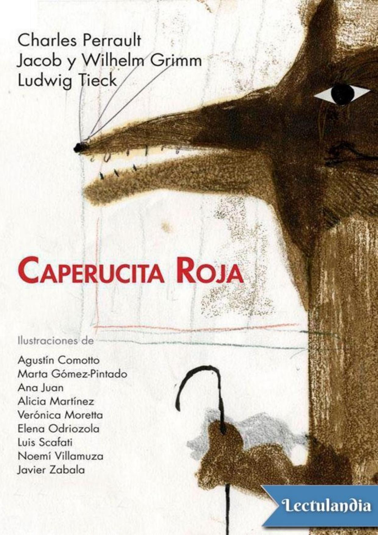 Caperucita Roja de Charles Perrault, portada del libro