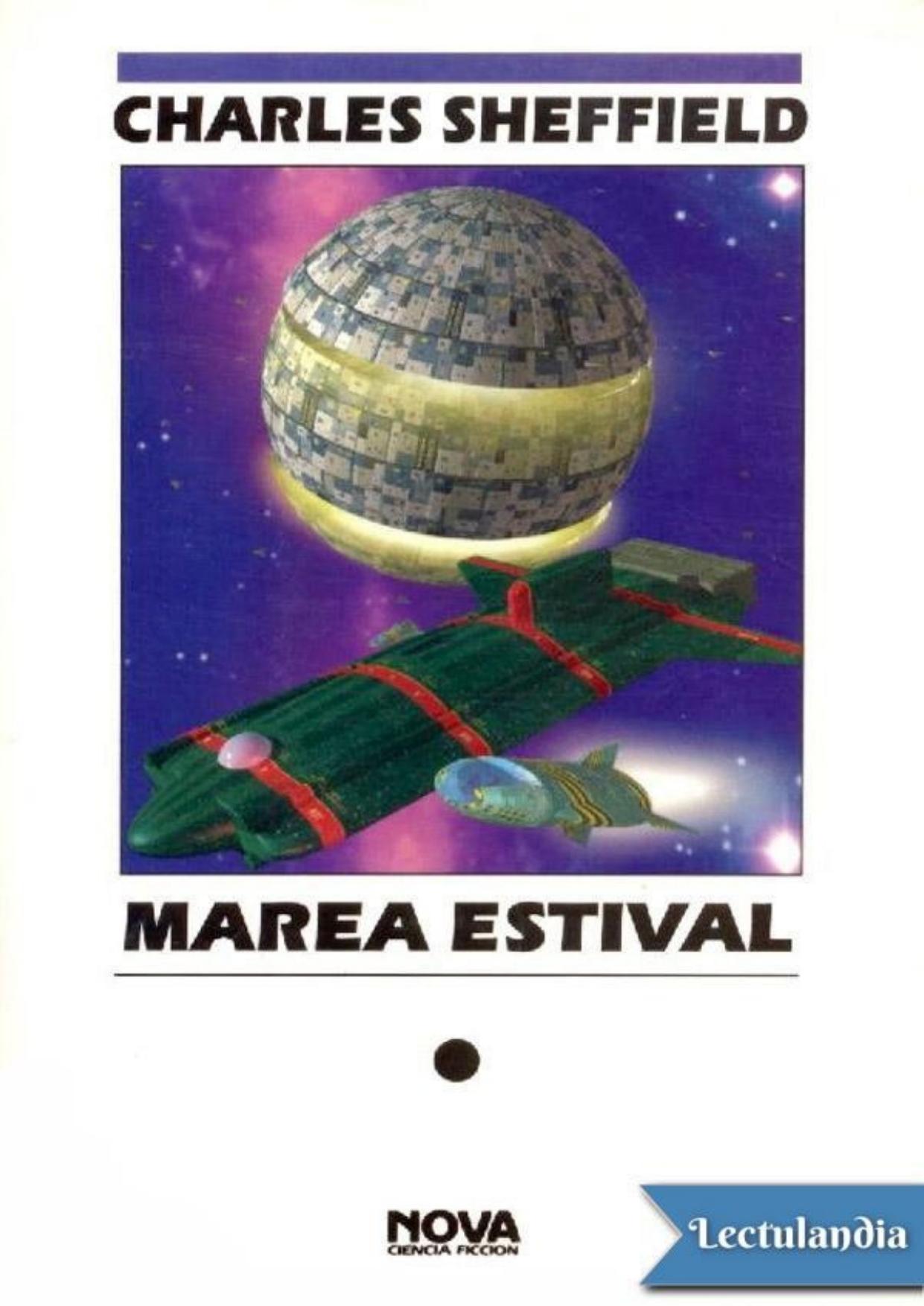 Marea estival de Charles Sheffield, portada del libro