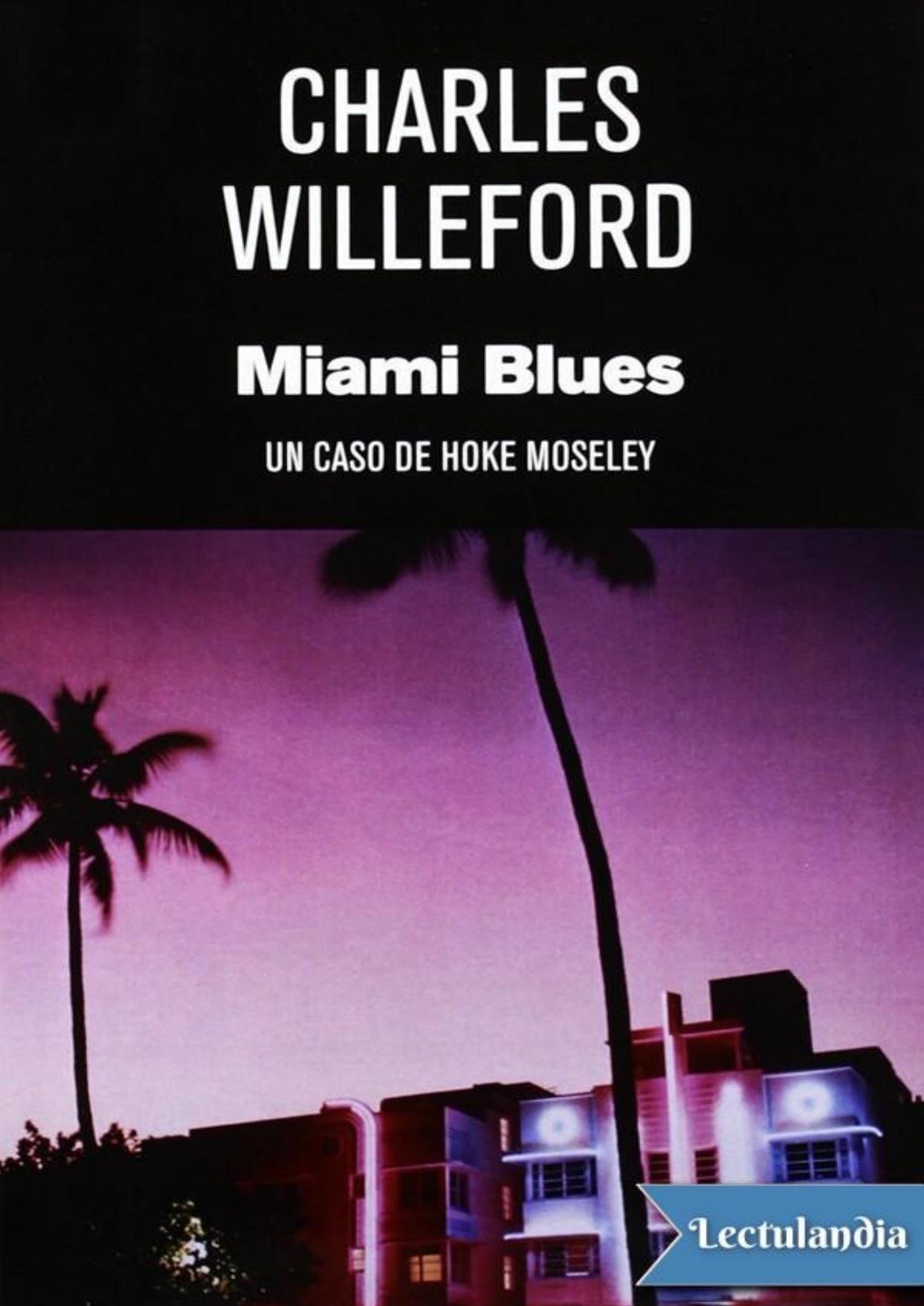 Miami Blues de Charles Willeford, portada del libro