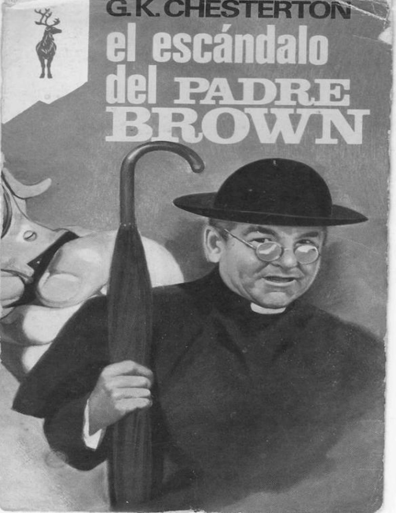El escándalo del Padre Brown de Gilbert Keith Chesterton, portada del libro