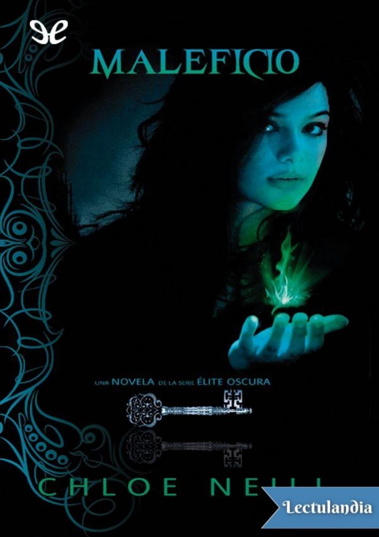 Maleficio de Chloe Neill, portada del libro