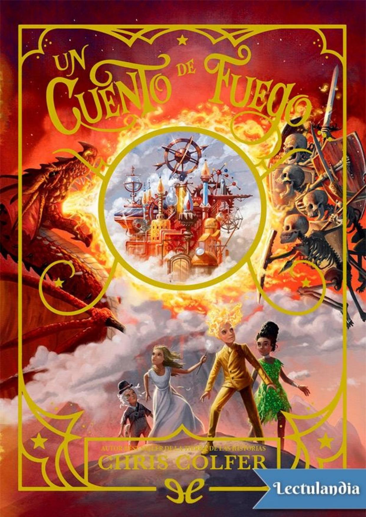 Un cuento de fuego de Chris Colfer, portada del libro
