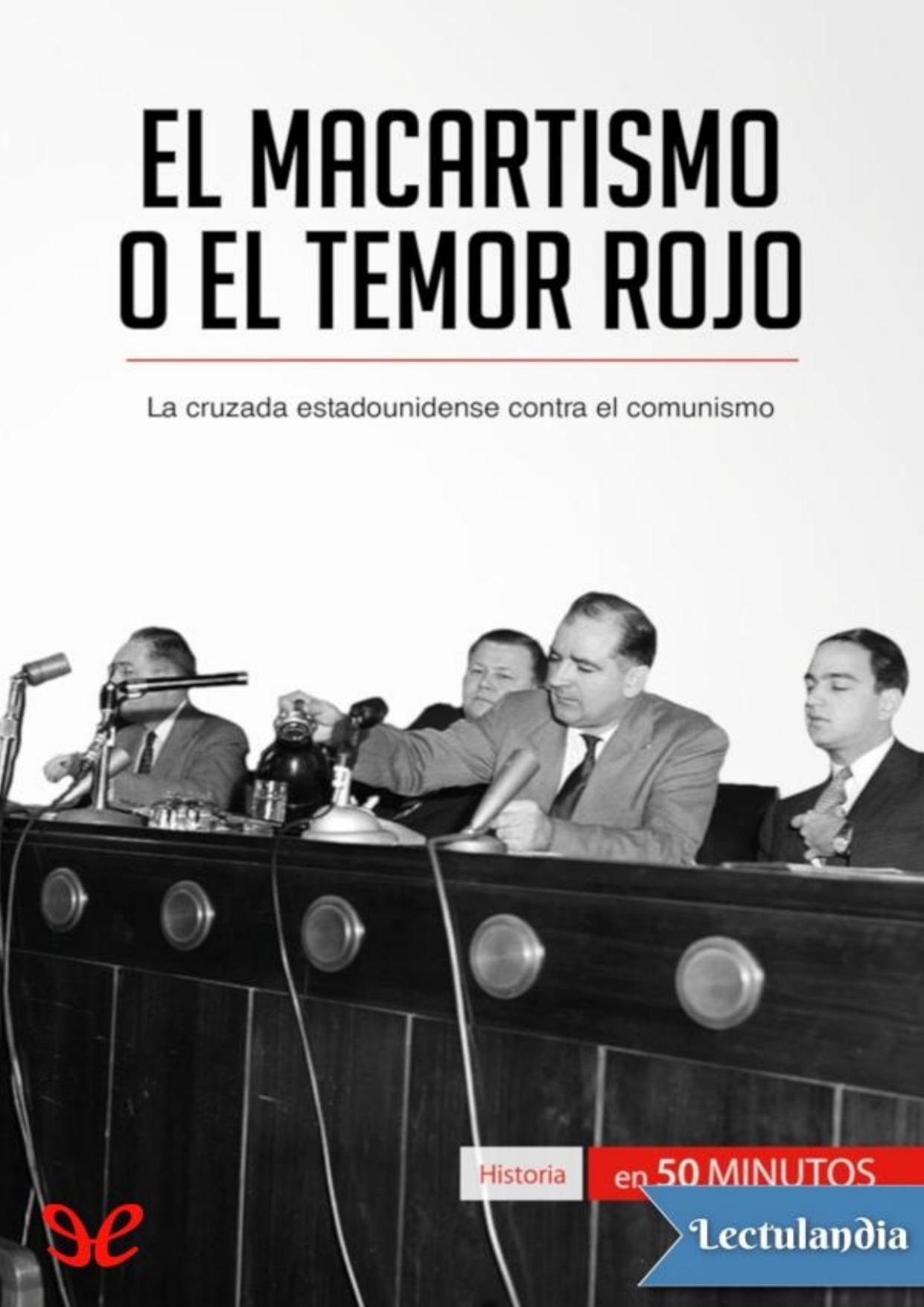 El macartismo o el Temor Rojo de Christel Lamboley, portada del libro