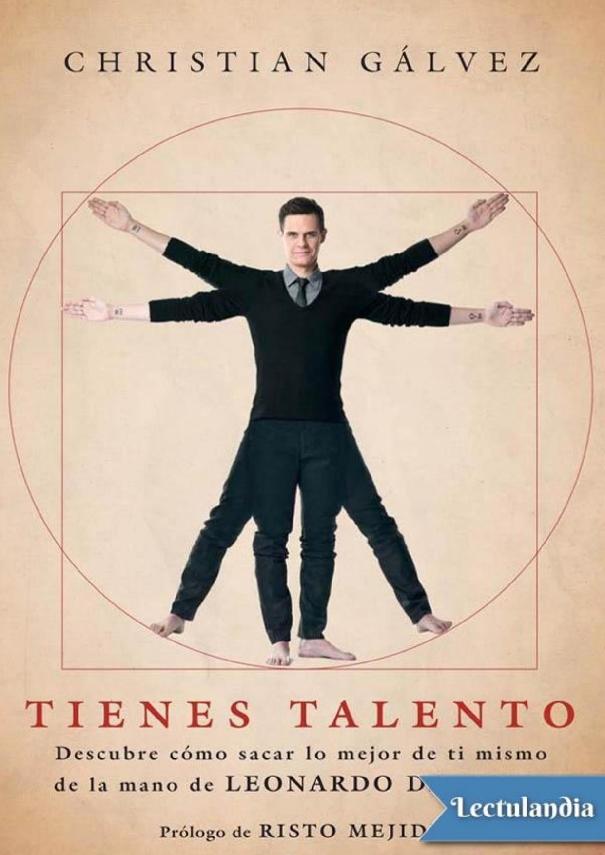 Tienes talento de Christian Gálvez, portada del libro