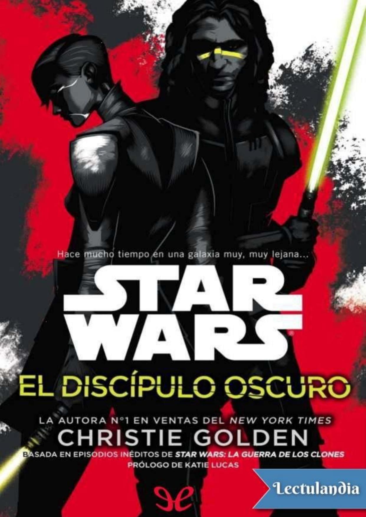 El discípulo oscuro de Christie Golden, portada del libro