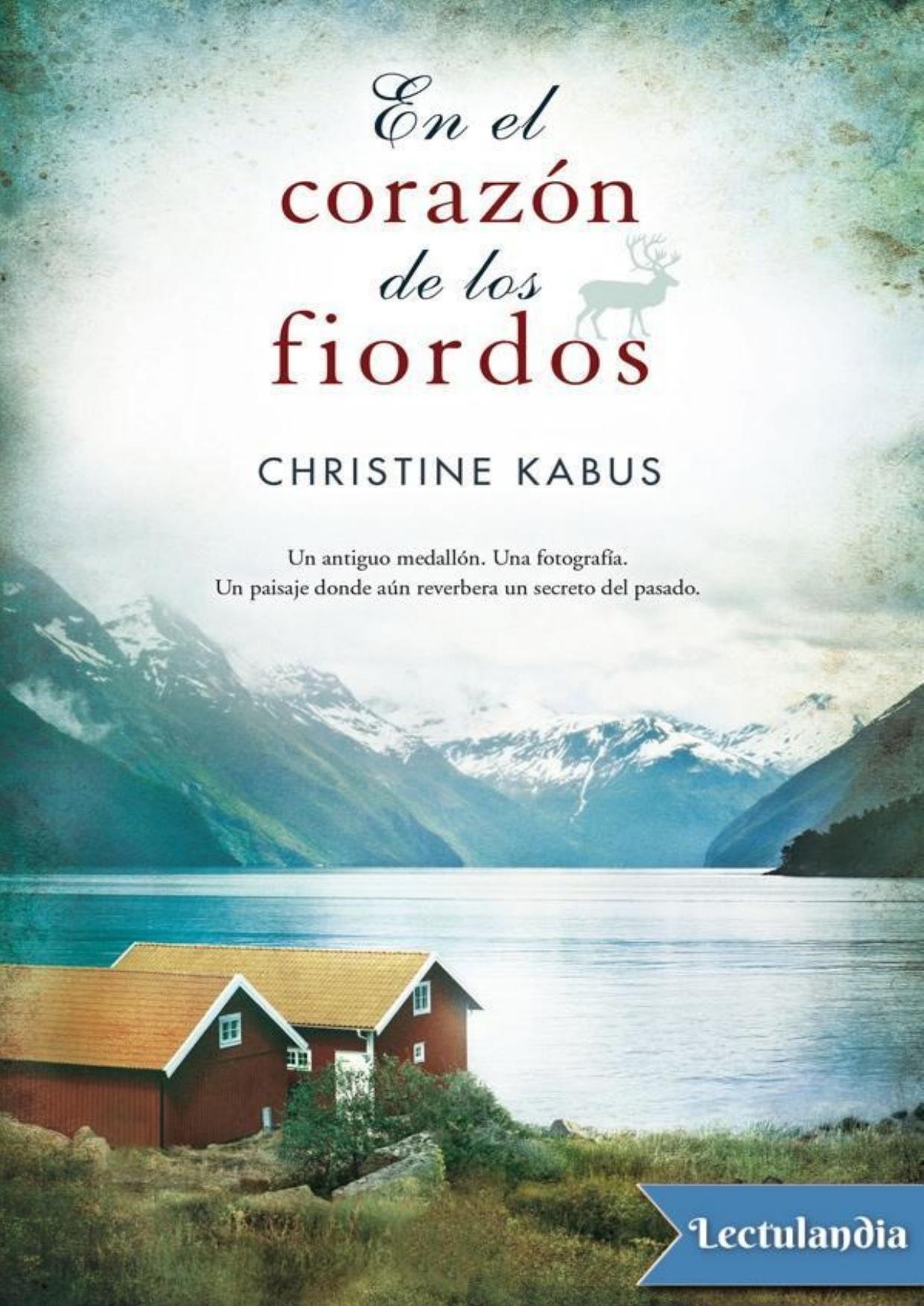 En el corazón de los fiordos de Christine Kabus, portada del libro