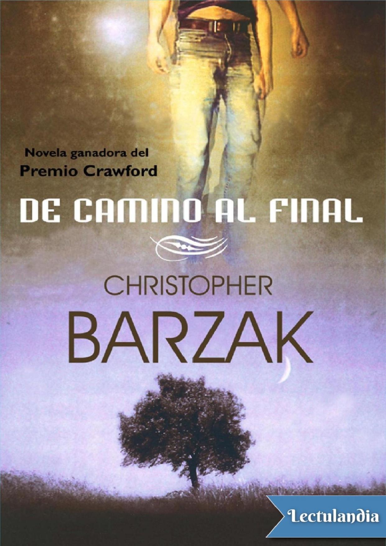 De camino al final de Christopher Barzak, portada del libro