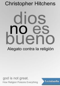 Portada de Dios no es bueno