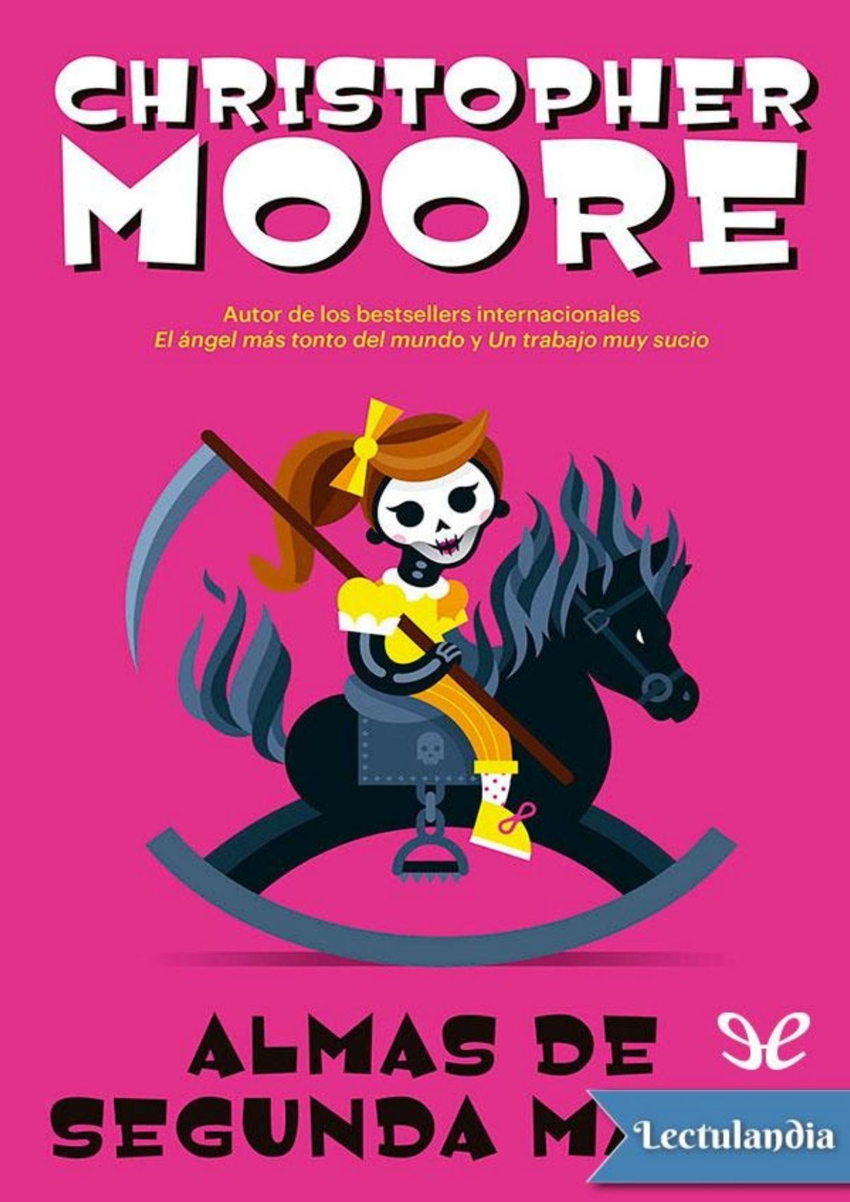 Almas de segunda mano de Christopher Moore, portada del libro