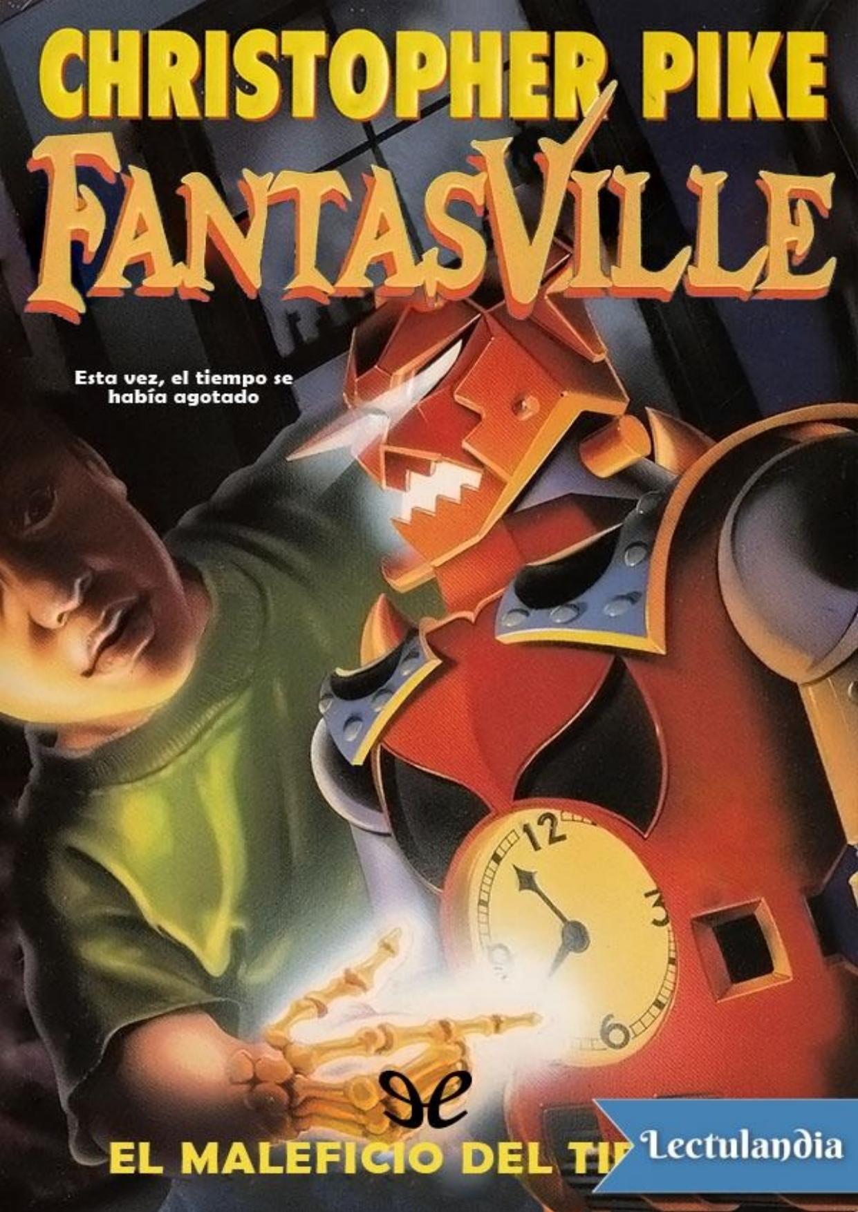 El maleficio del tiempo de Christopher Pike, portada del libro
