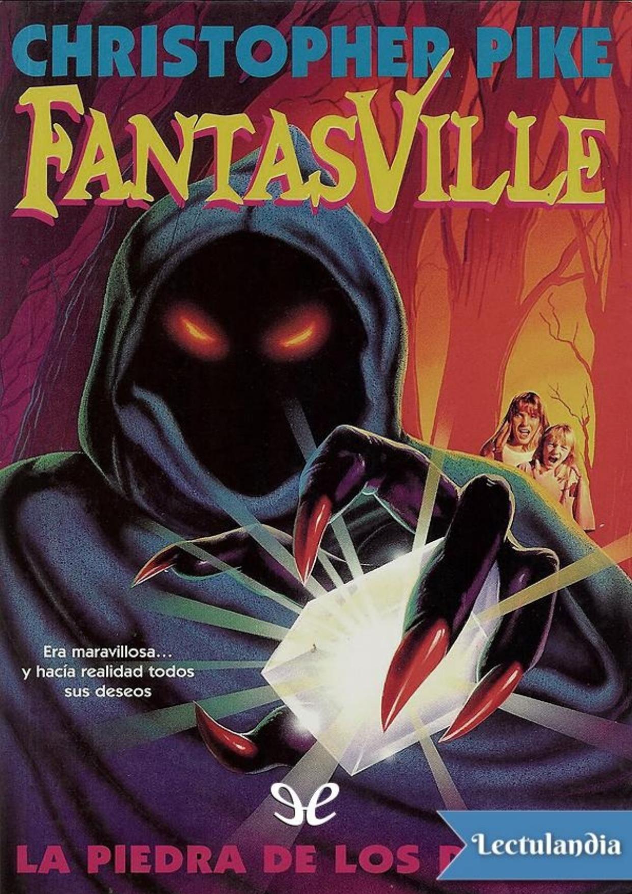 La piedra de los deseos de Christopher Pike, portada del libro