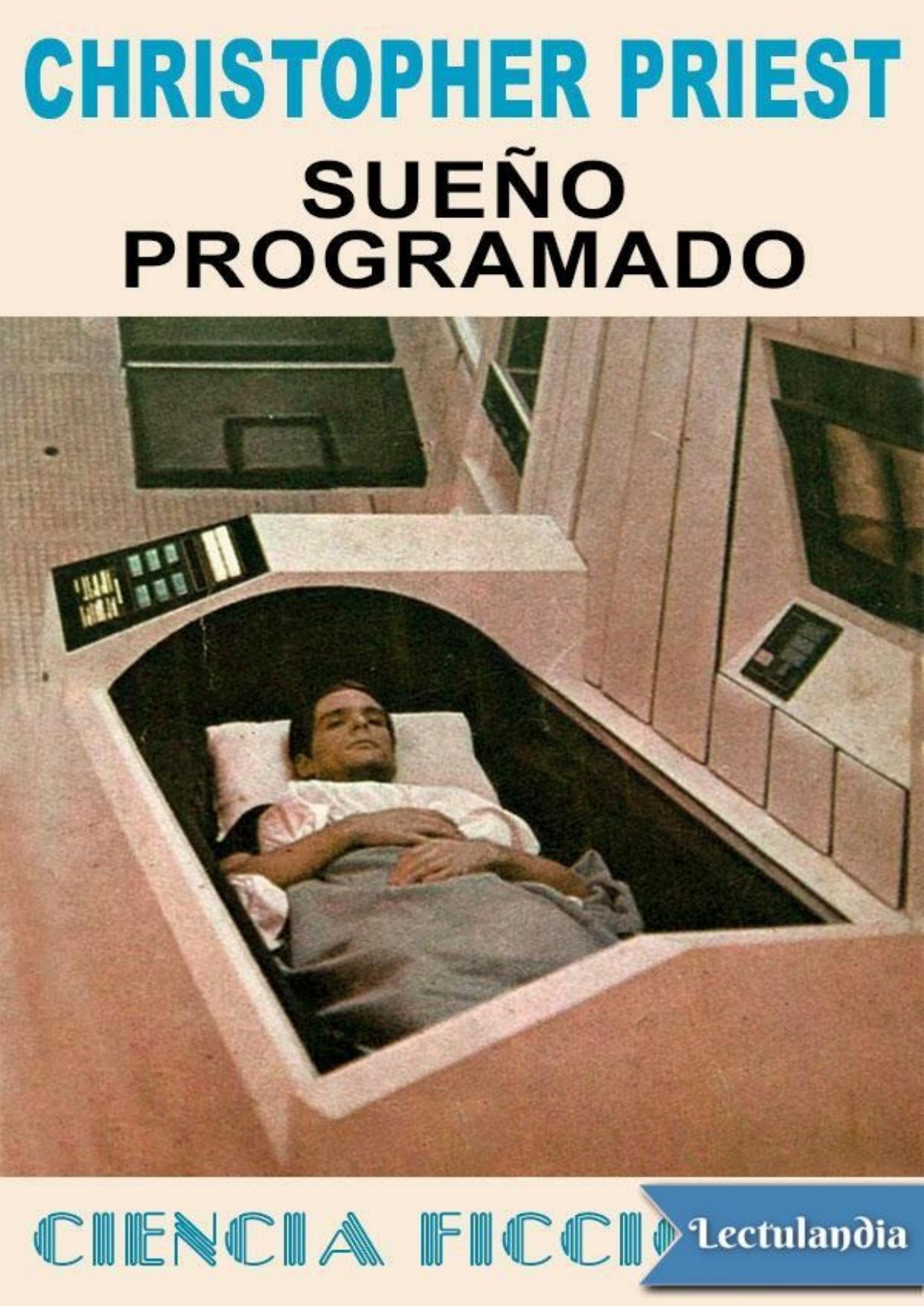 Sueño programado de Christopher Priest, portada del libro