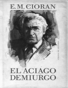 Portada de El aciago demiurgo