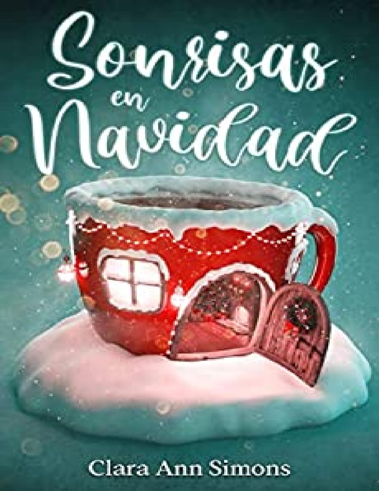 Sonrisas en Navidad de Clara Ann Simons, portada del libro