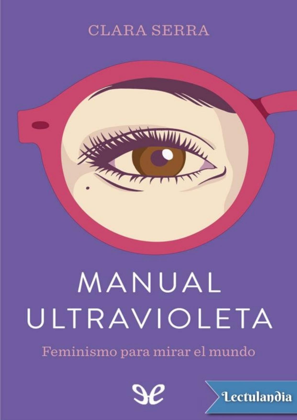 Manual ultravioleta de Clara Serra, portada del libro