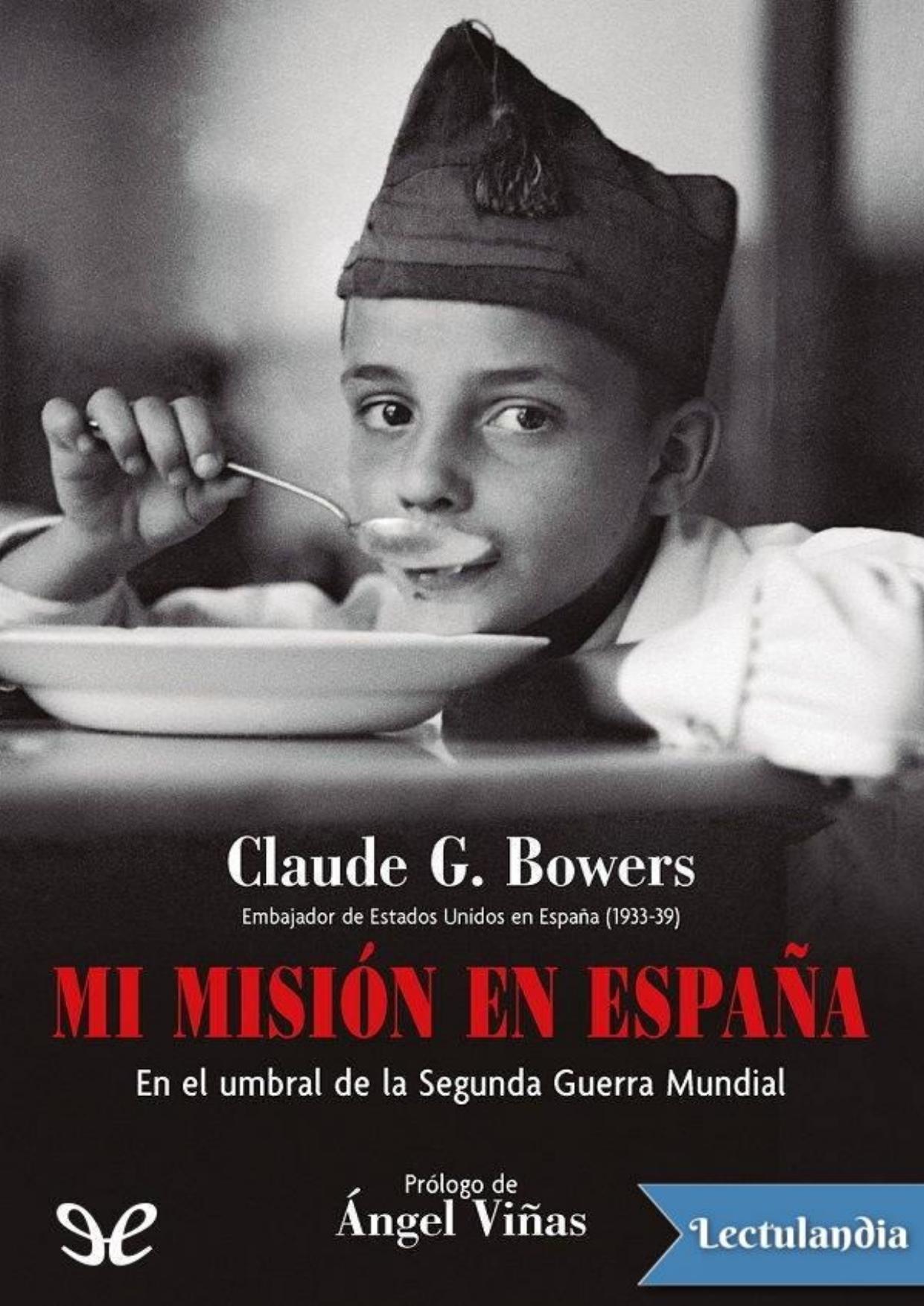 Mi misión en España de Claude G. Bowers, portada del libro