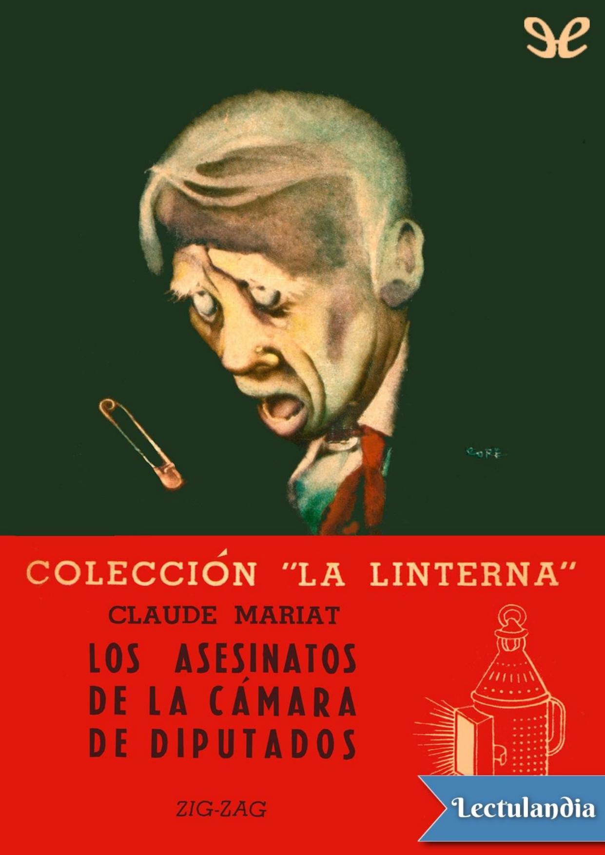 Los asesinatos de la Cámara de los Diputados de Claude Mariat, portada del libro