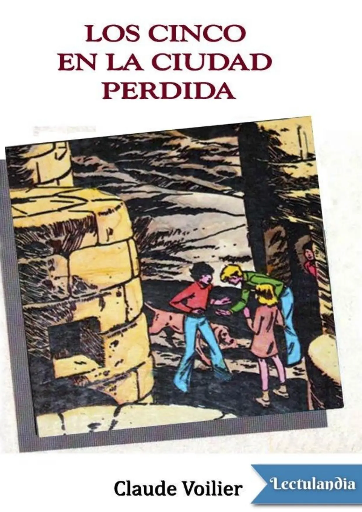 Portada de Los Cinco en la ciudad perdida
