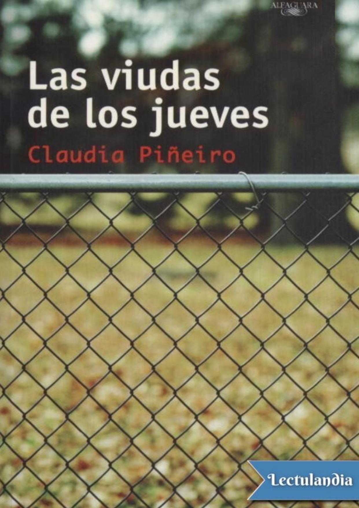 Las viudas de los jueves de Claudia Piñeiro, portada del libro