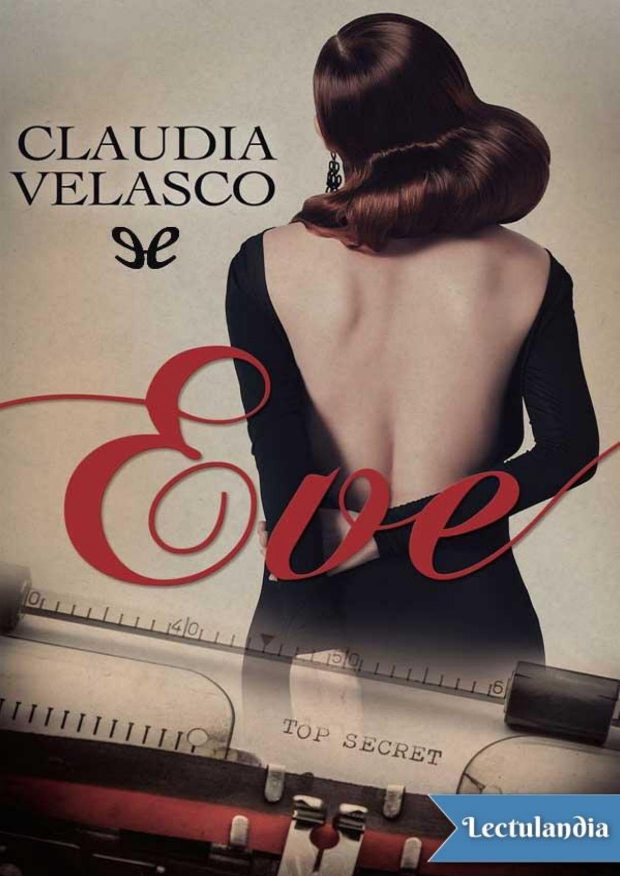 Eve de Claudia Velasco, portada del libro