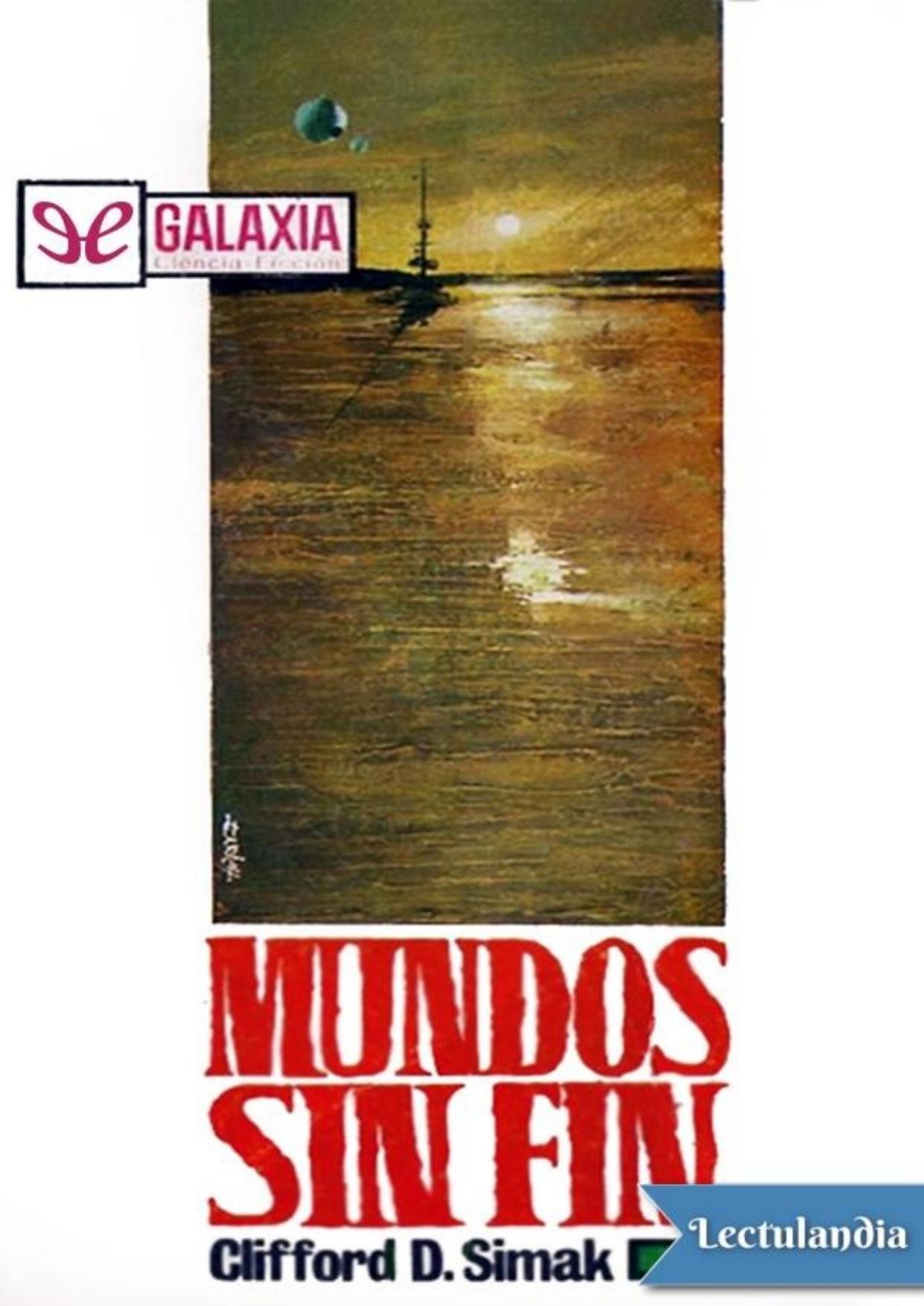 Mundos sin fin de Clifford D. Simak, portada del libro