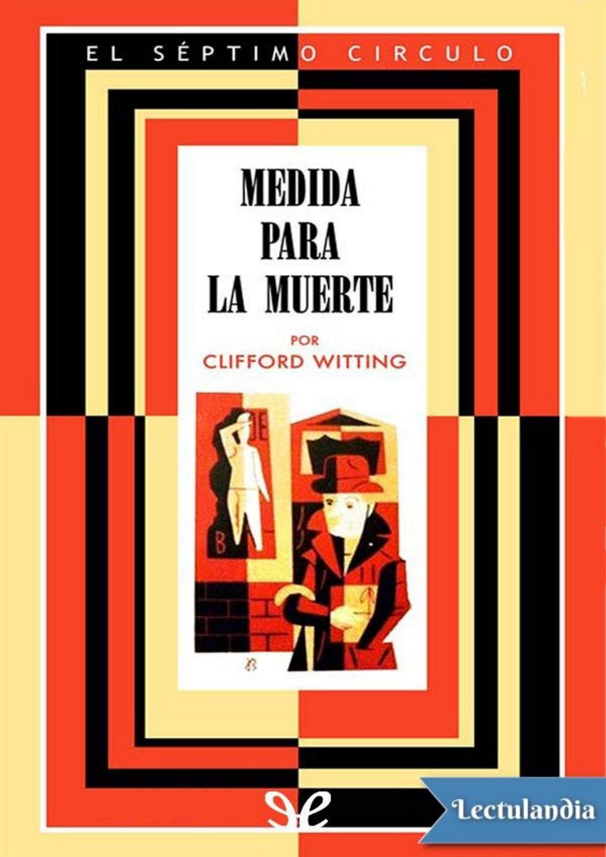 Medida para la muerte de Clifford Witting, portada del libro