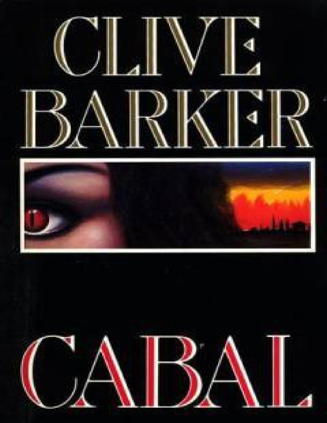 Cabal_ Razas De Noche de Clive Barker, portada del libro