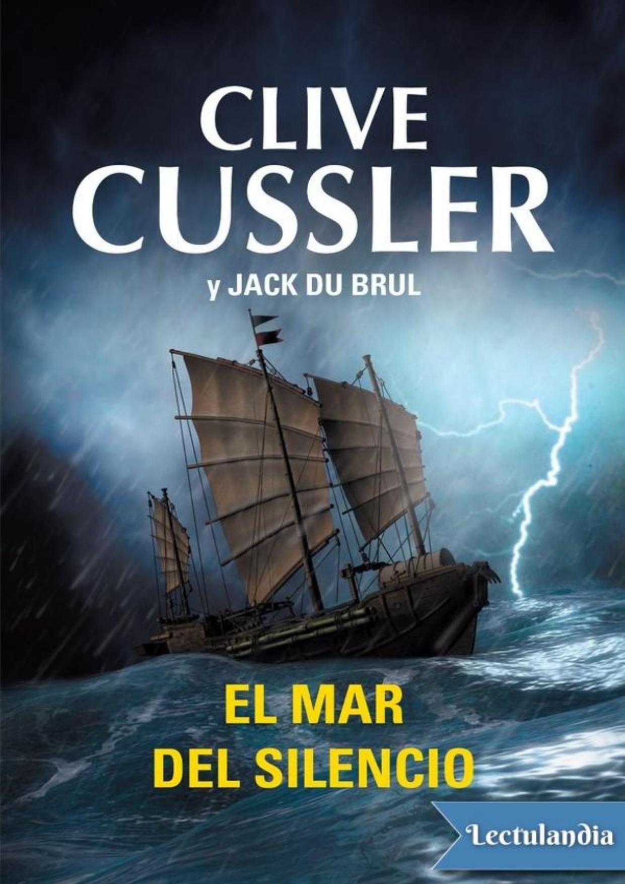 El mar del silencio de Clive Cussler, portada del libro