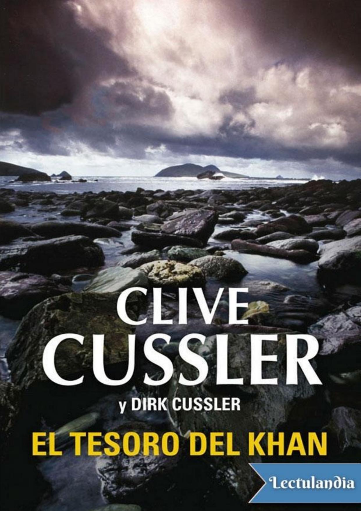 El tesoro del Khan de Clive Cussler, portada del libro
