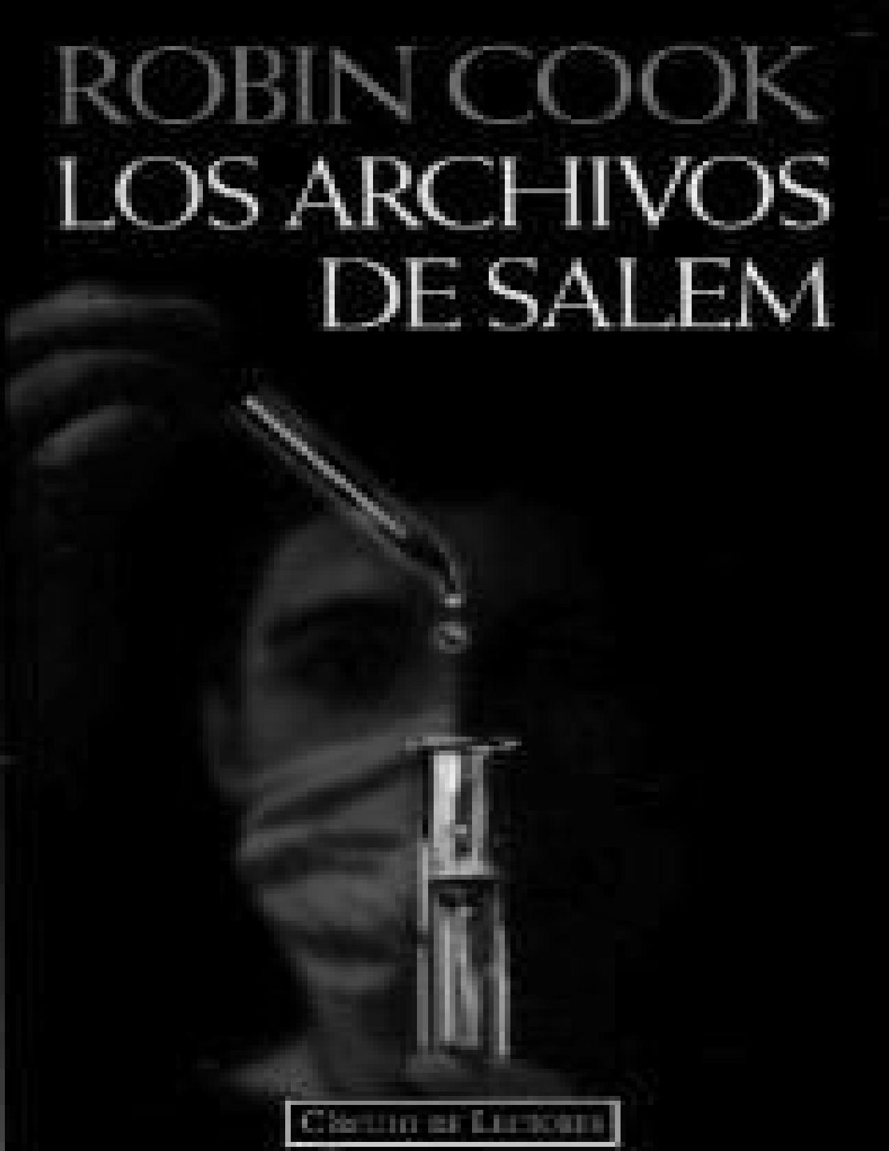 Los archivos de Salem de Robin Cook, portada del libro