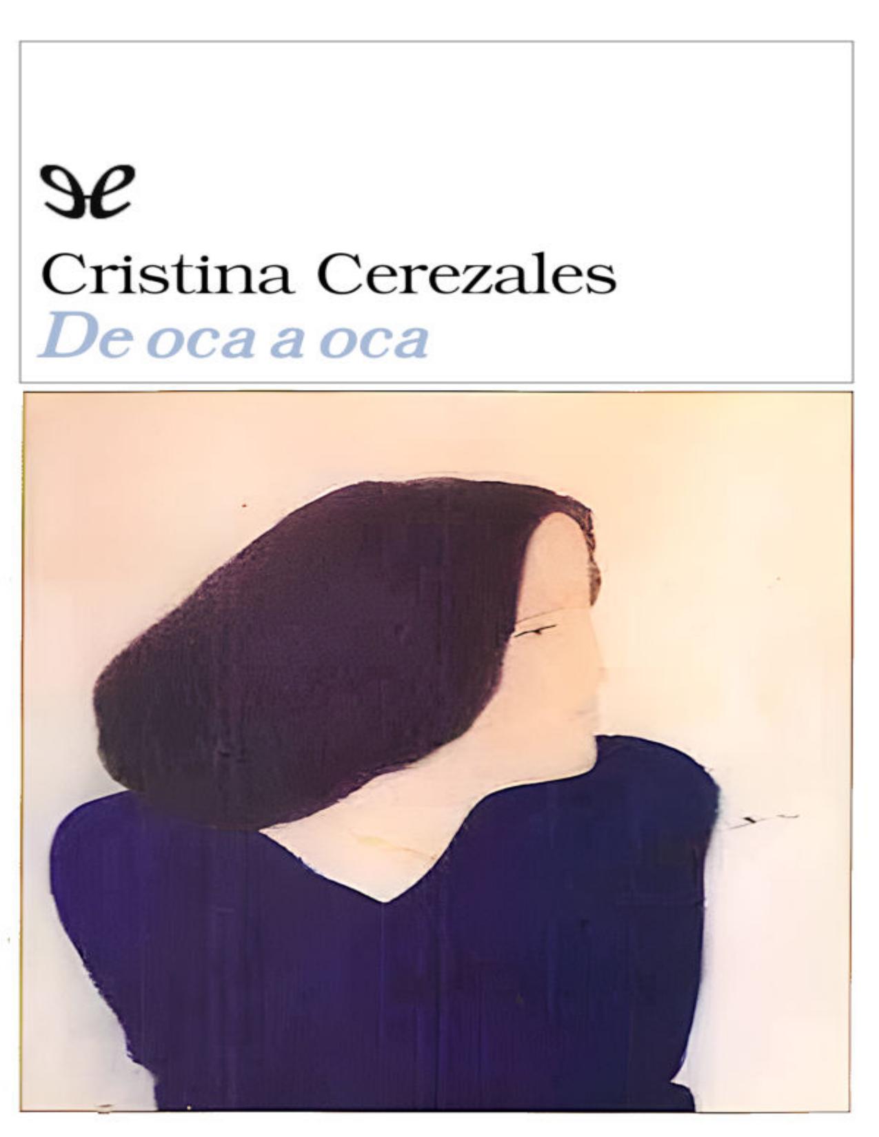 De oca a oca de Cristina Cerezales Laforet, portada del libro