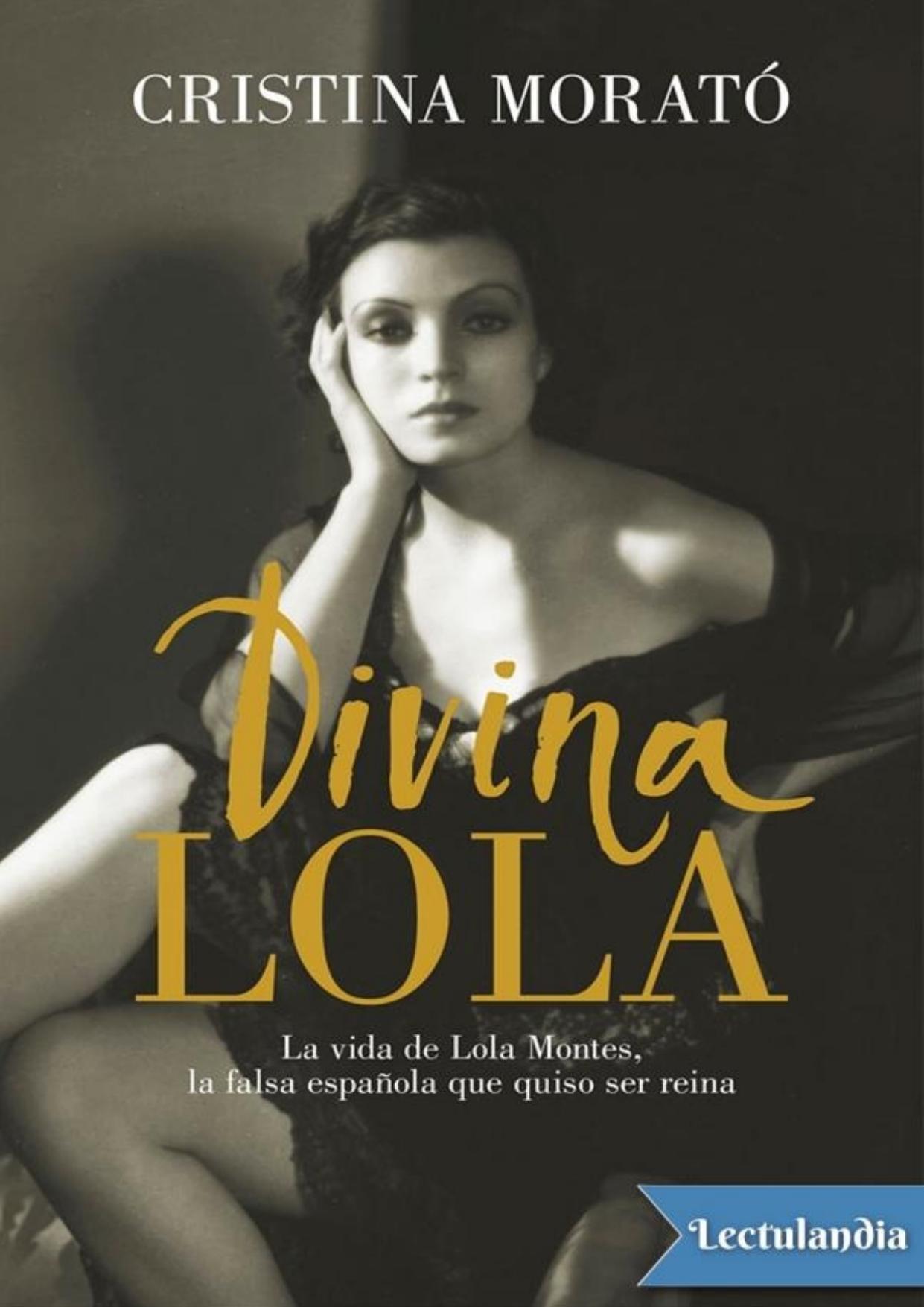 Divina Lola de Cristina Morató, portada del libro