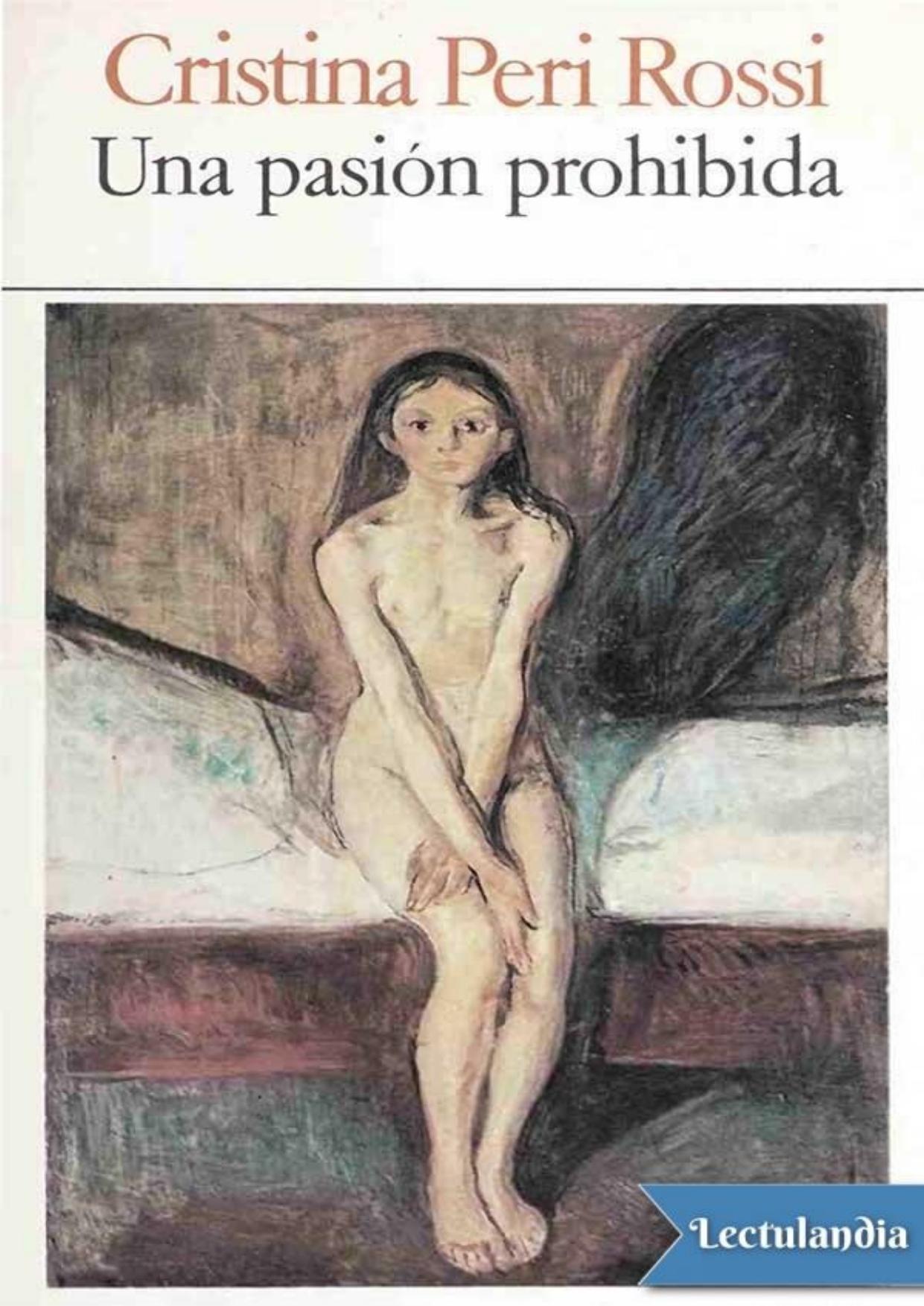 Una pasión prohibida de Cristina Peri Rossi, portada del libro