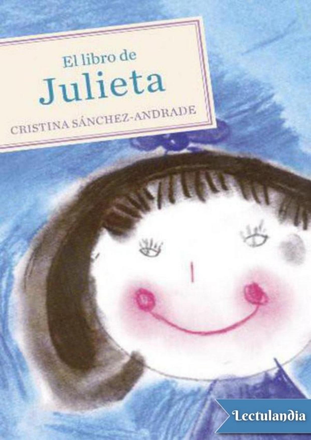 El libro de Julieta de Cristina Sánchez-Andrade, portada del libro