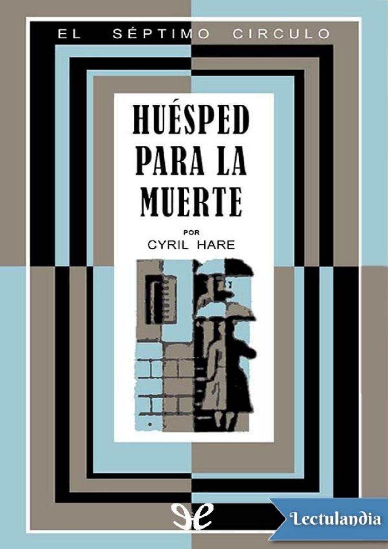 Huésped para la muerte de Cyril Hare, portada del libro