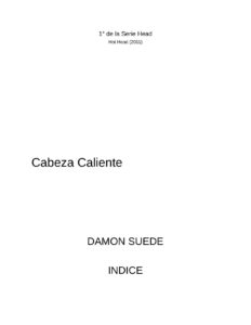 Portada de Cabeza caliente