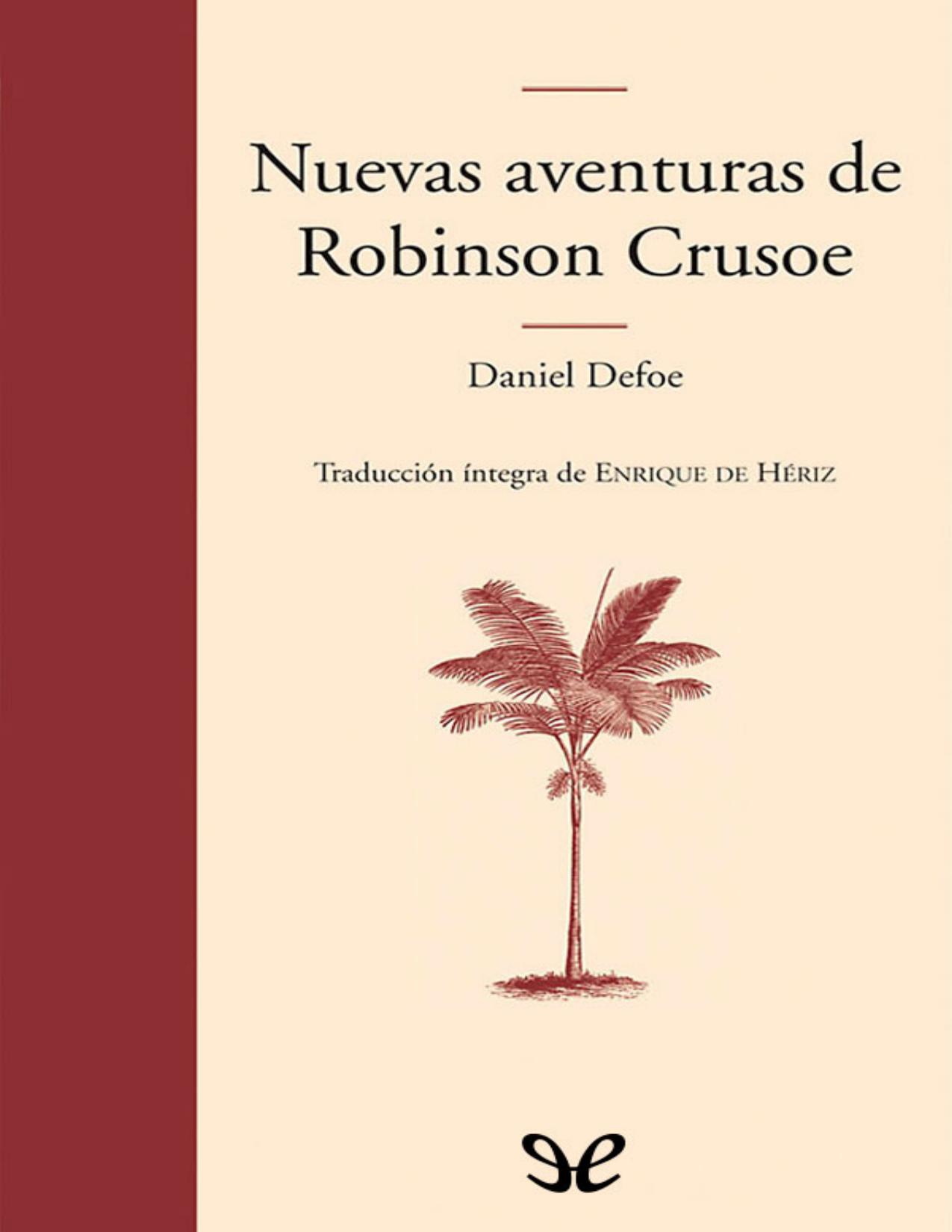 Portada de Nuevas aventuras de Robinson Crusoe