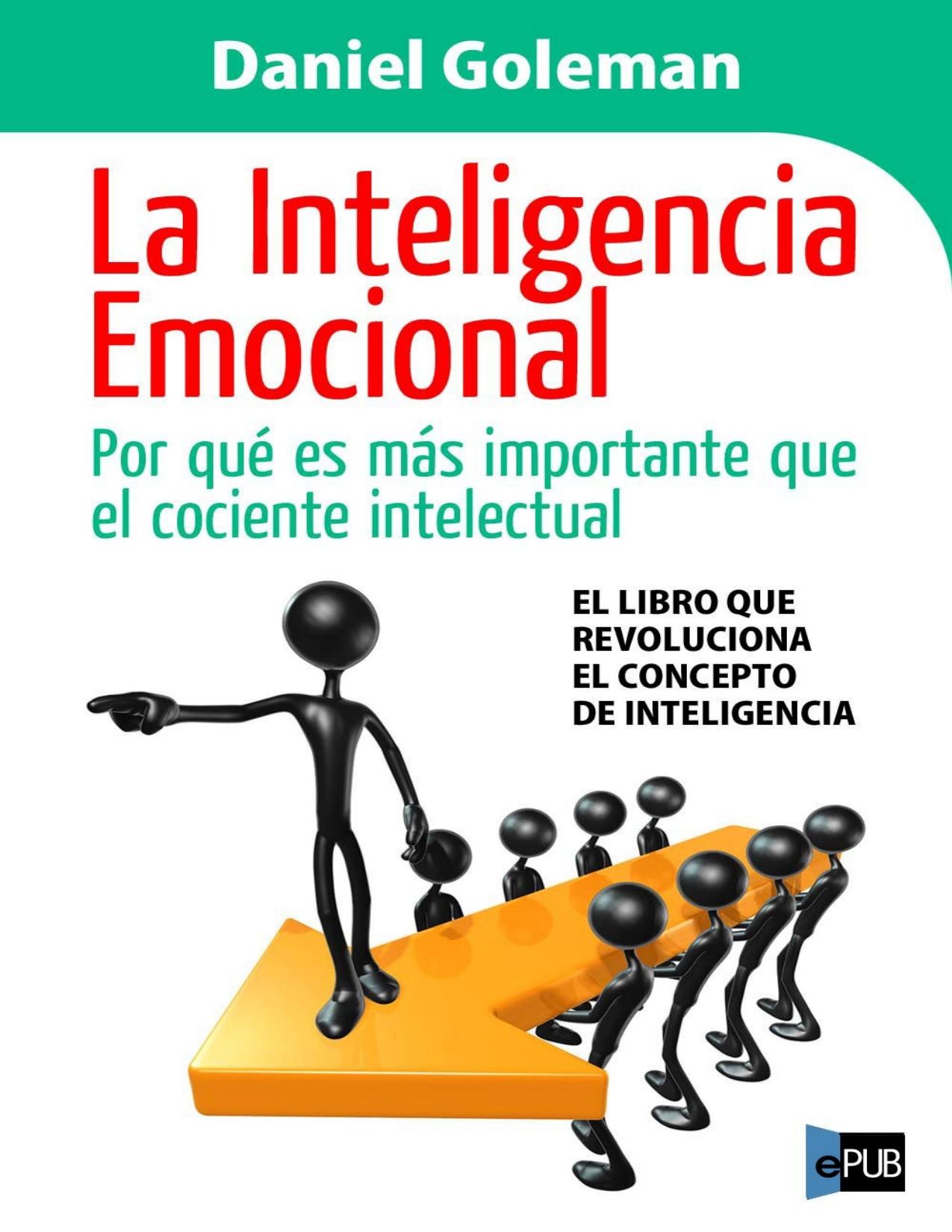 La inteligencia emocional de Daniel Goleman, portada del libro