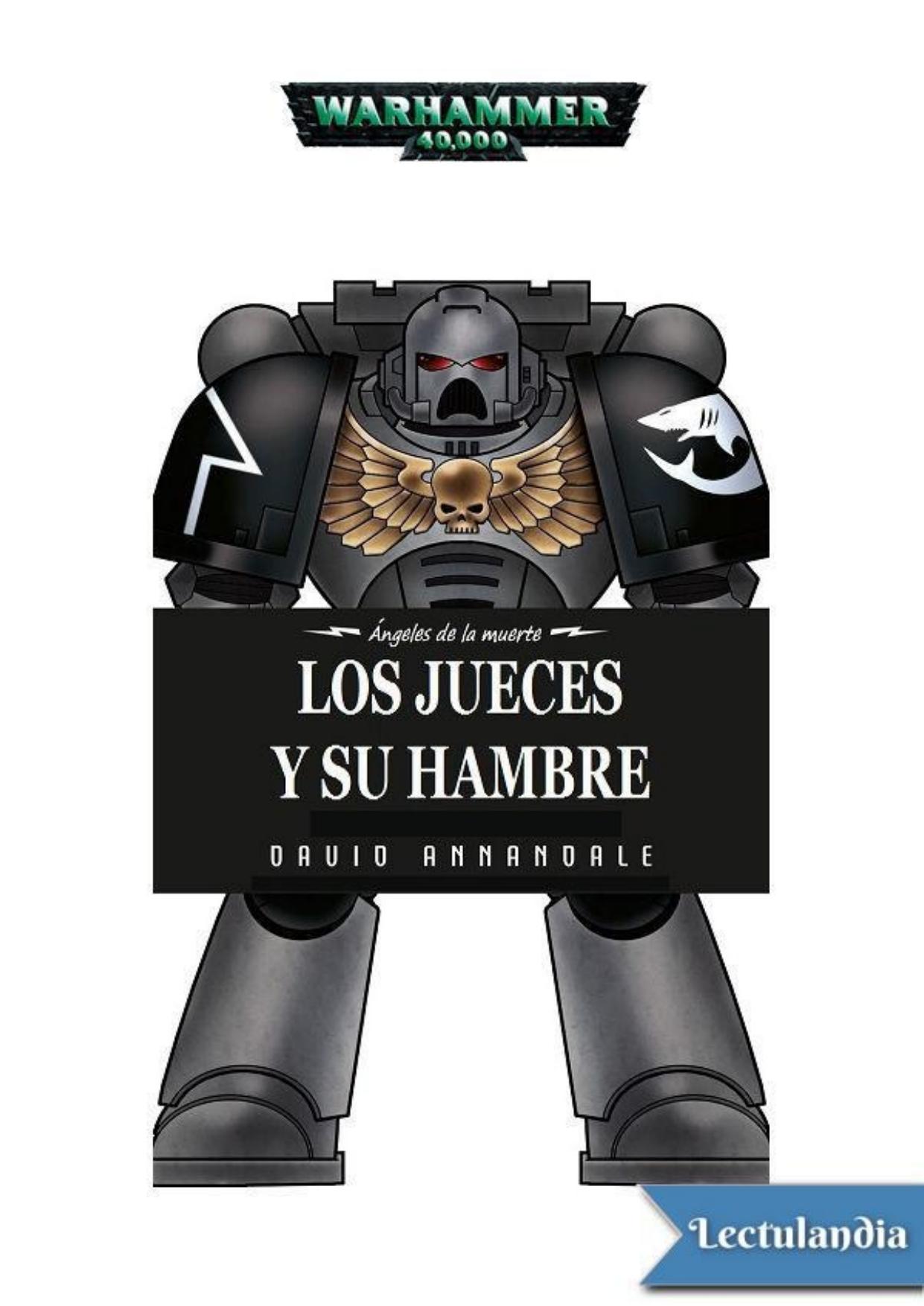 Los jueces y su hambre de David Annandale, portada del libro