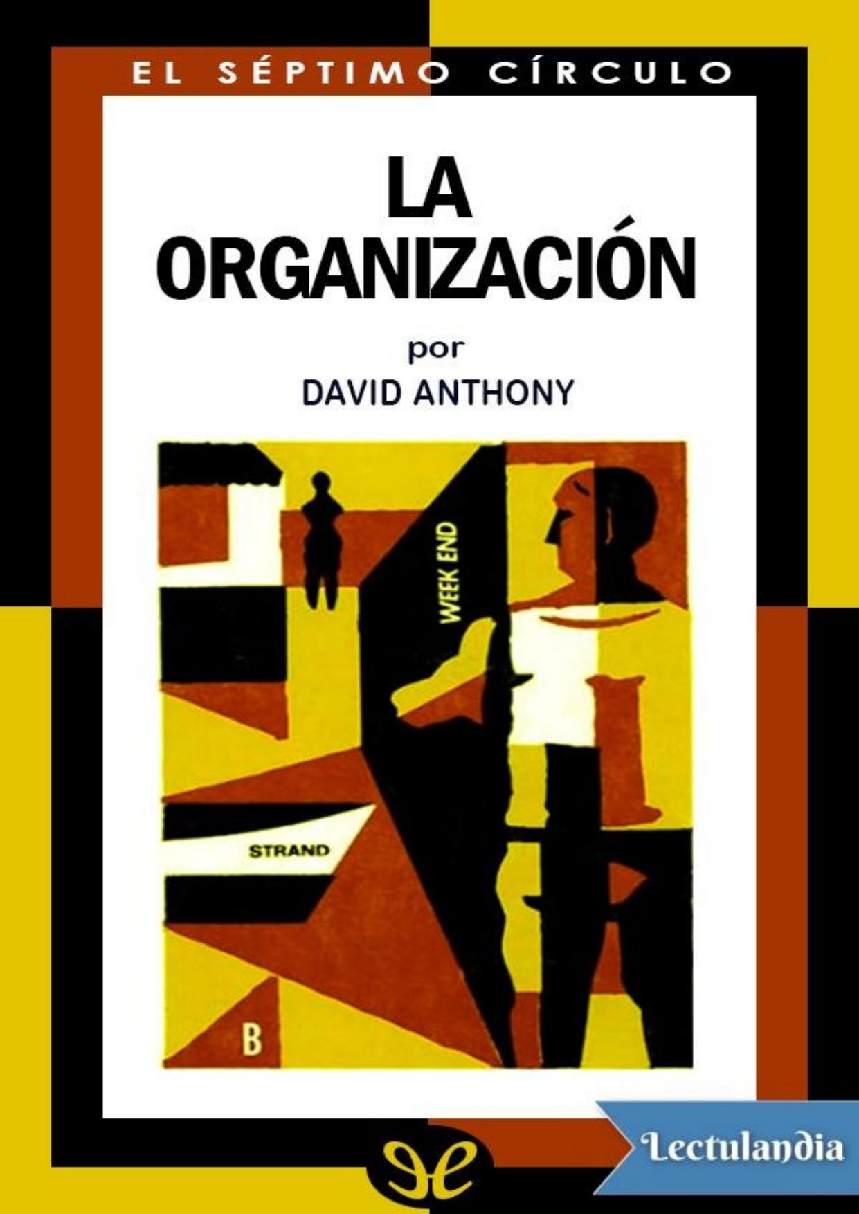 La organización de David Anthony, portada del libro