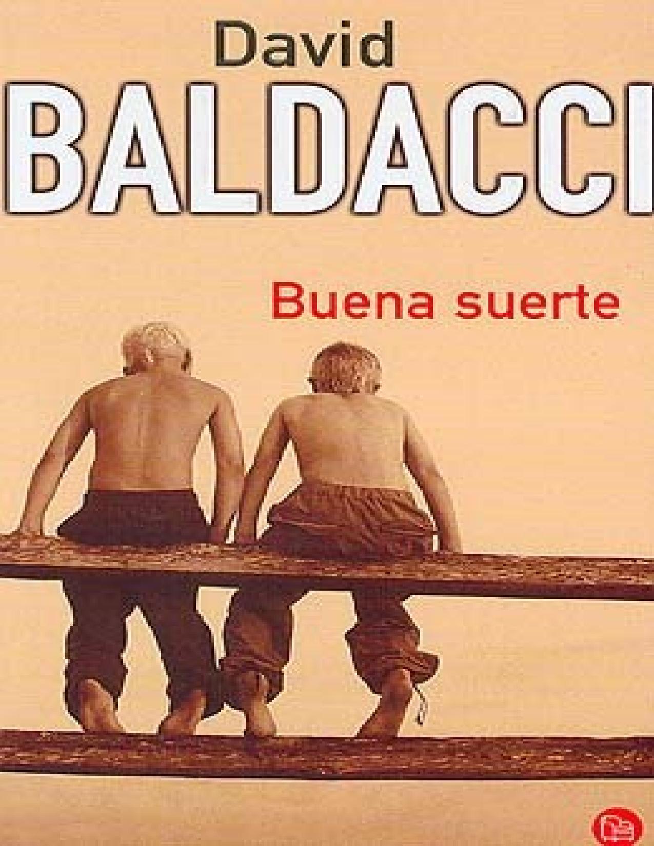 Buena suerte de David Baldacci, portada del libro