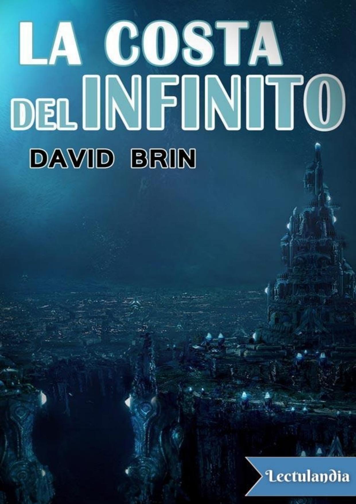La costa del infinito de David Brin, portada del libro
