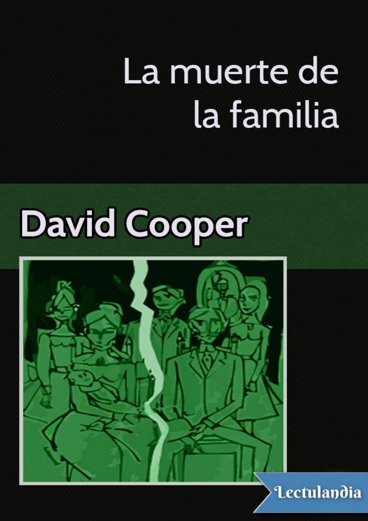 La muerte de la familia de David Cooper, portada del libro