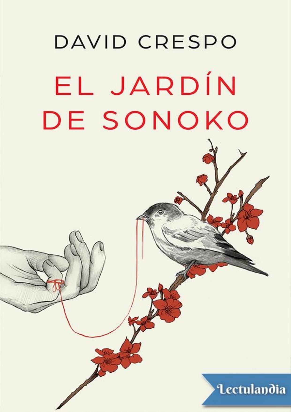 El jardín de Sonoko de David Crespo, portada del libro