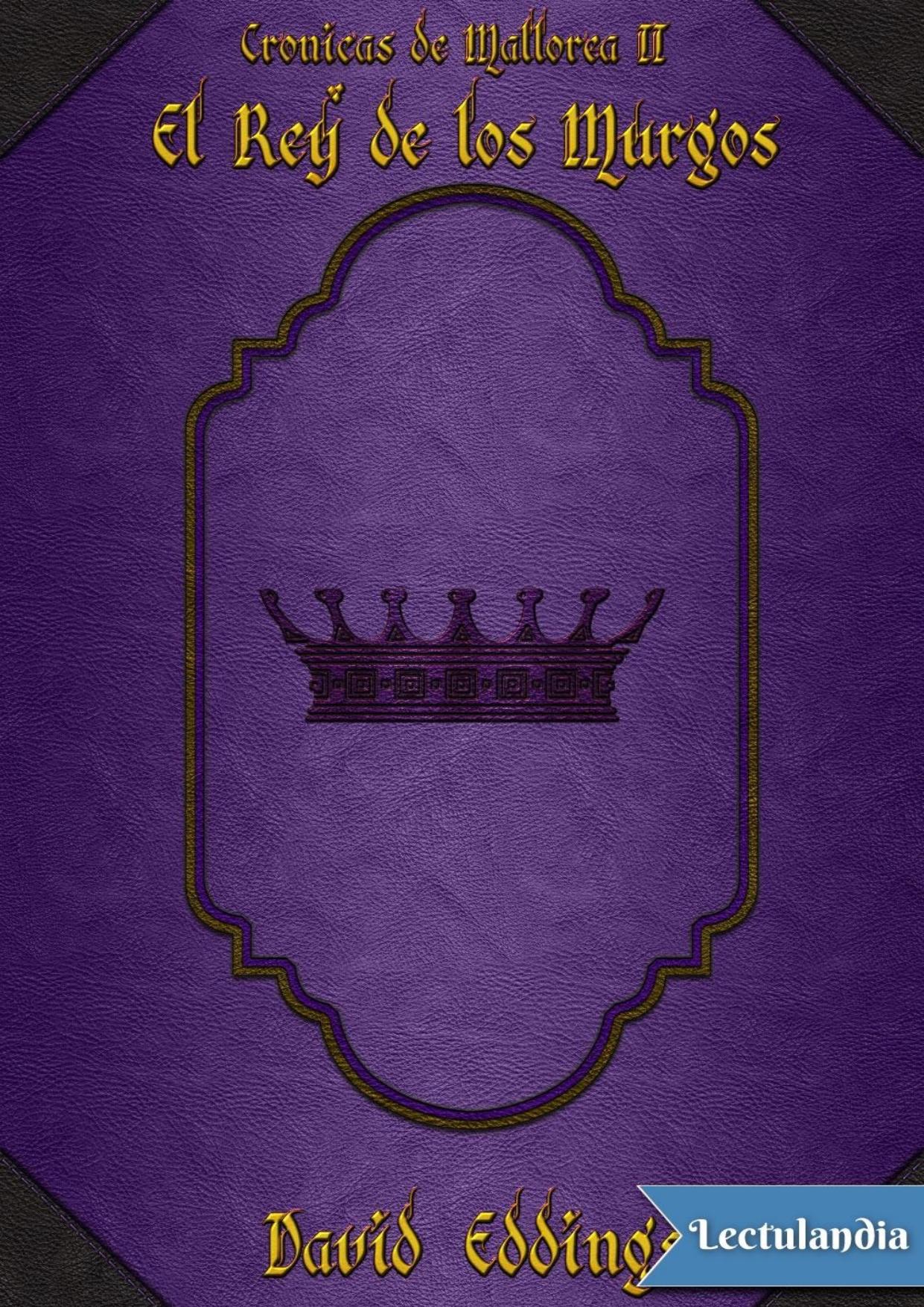 El rey de los Murgos de David Eddings, portada del libro